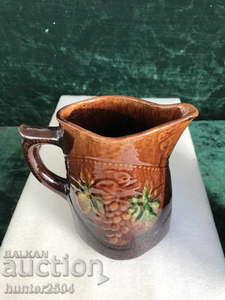 Auction Jug-old ceramic, 17.5/14.5 cm Auction Jug-old ceramic, 17.5/14.5 cm