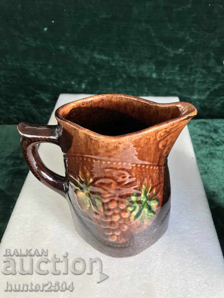 Ceramică veche Kana, 17,5 / 14,5 cm