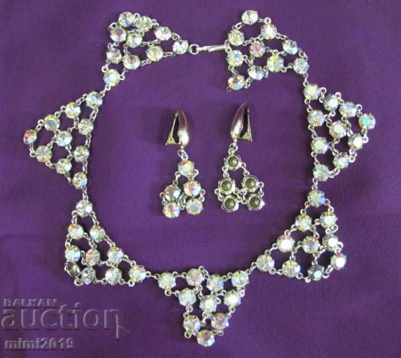 Vintage Ladies Set Necklace and Earrings - 5 Vintage Ladies Set Necklace and Earrings - 5