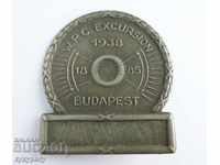 Old badge old badge BUDAPEST 1938