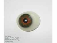 An old human artificial eye medical device