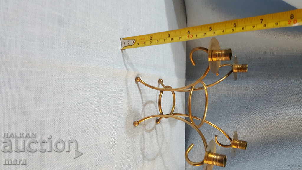 Delivery of Stylish brass candlestick