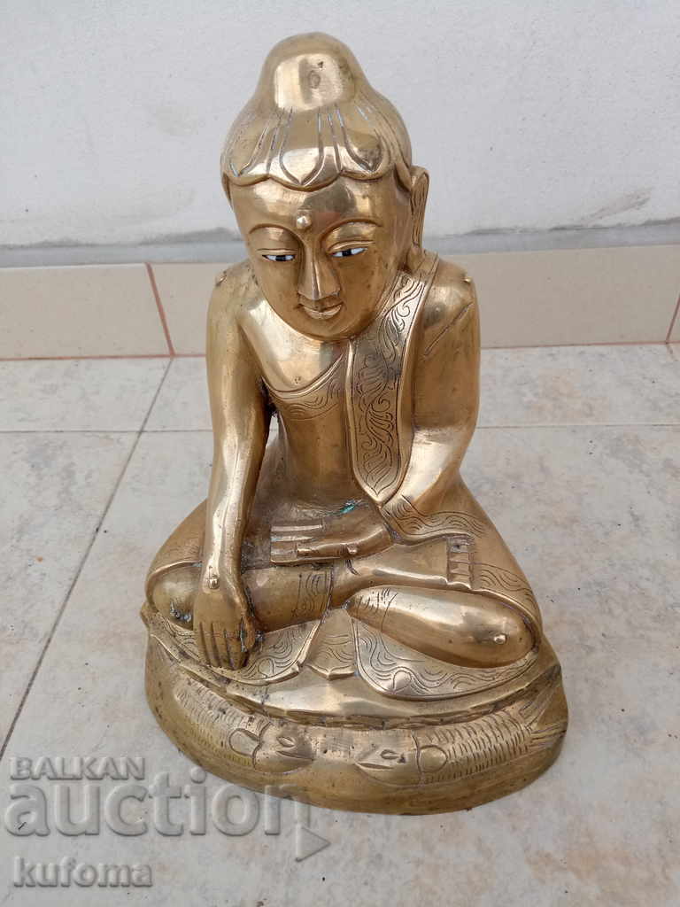 Brass statuette of Buddha