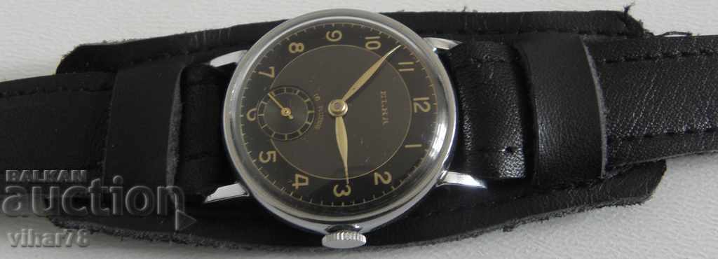 CEAS MILITAR BĂRBĂTESC - ELKA - CA NOU - 1930 cu preț € 199.99 | 391.15 BGN CEAS MILITAR BĂRBĂTESC - ELKA - CA NOU - 1930 cu preț € 199.99 | 391.15 BGN