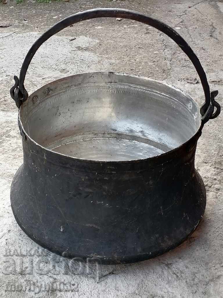 Стара харания, меден съд, голям котел, бакър, ператник