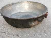 Old Copper Bowl Tray A LARGE copper copper pot