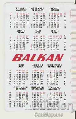 BGA Balkan Calendar 1980 with price 2.00 BGN | € 1.02 BGA Balkan Calendar 1980 with price 2.00 BGN | € 1.02
