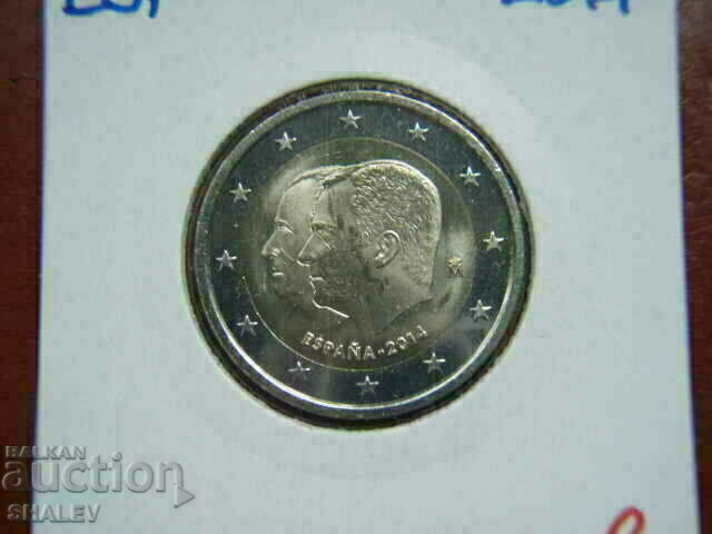 Delivery of 2 euro 2014 Spain "Phelipe VI" (2) /Spain/ - Unc (2 euro)