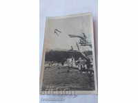 Пощенска картичка Лъджене Минераленъ плажъ Скокъ Чупка 1945