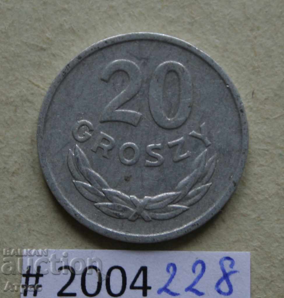 20 гроши 1967   Полша