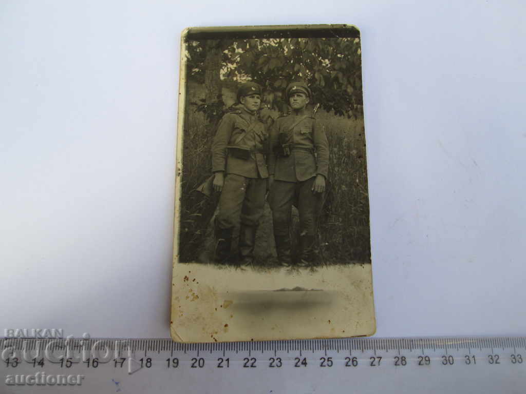 OLD PHOTO UNIFORM, RIFLE, SOLDIERS with price 10.00 BGN | € 5.11 OLD PHOTO UNIFORM, RIFLE, SOLDIERS with price 10.00 BGN | € 5.11