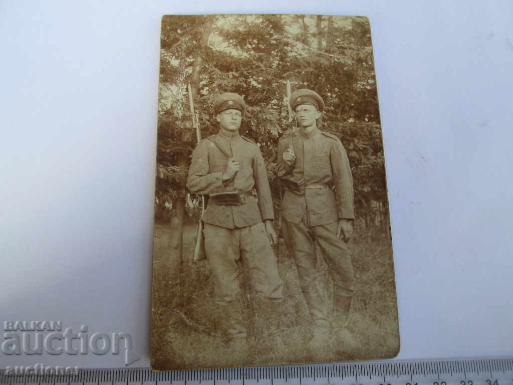 OLD PICTURE UNIFORM, RIFLE SHEET SOLDIER with price 10.00 BGN | € 5.11 OLD PICTURE UNIFORM, RIFLE SHEET SOLDIER with price 10.00 BGN | € 5.11