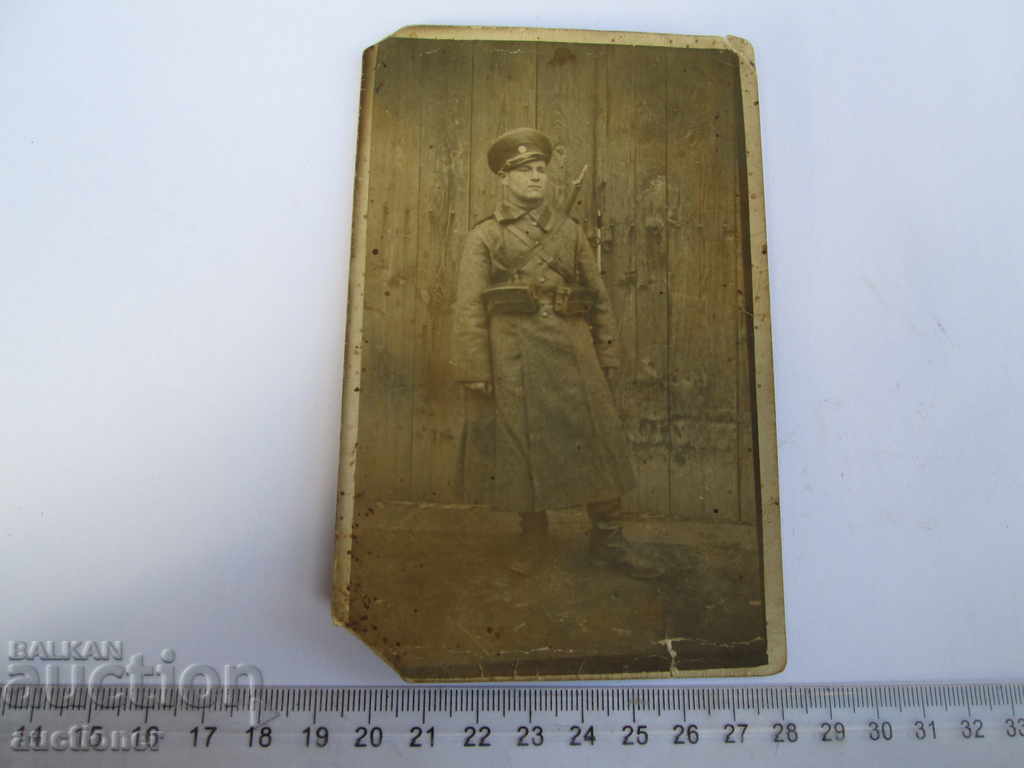 OLD PHOTO UNIFORM, RIFLE CHICK SOLDIER with price 10.00 BGN | € 5.11 OLD PHOTO UNIFORM, RIFLE CHICK SOLDIER with price 10.00 BGN | € 5.11