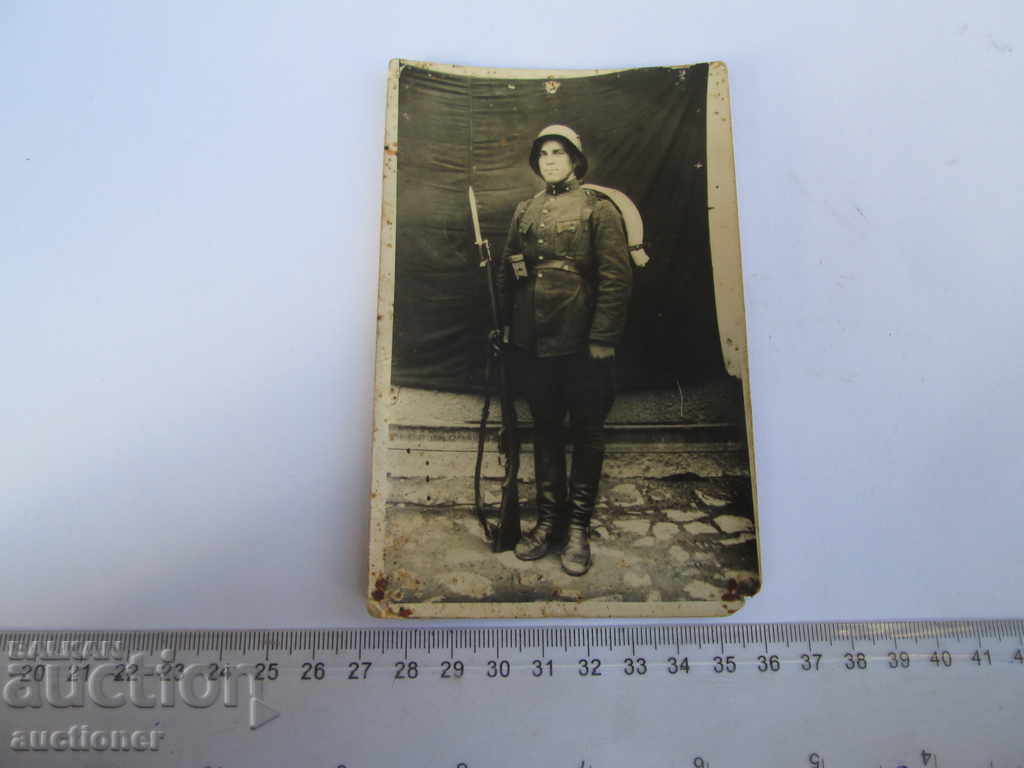 OLD PHOTO MEMORIAL AS A SOLDIER-1936