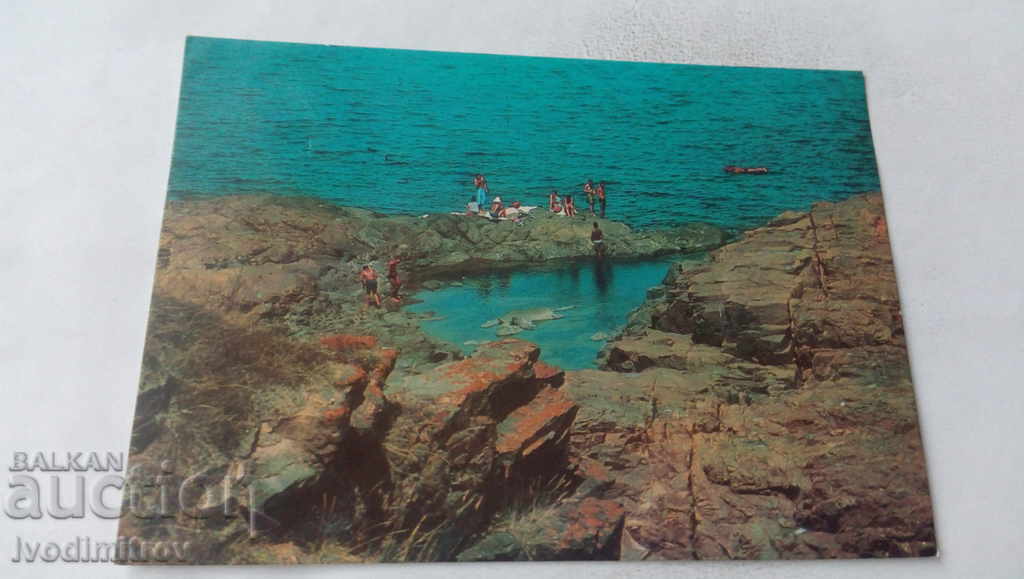 Postcard Ahtopol Skalite 1977