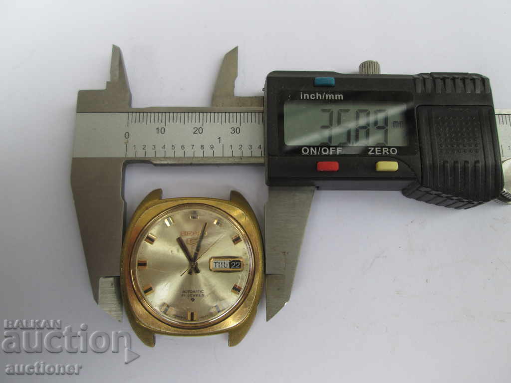 I AM SELLING A SEIKO 5 AUTOMATIC MACHINE 21 THE STONE WORKS - 6 I AM SELLING A SEIKO 5 AUTOMATIC MACHINE 21 THE STONE WORKS - 6