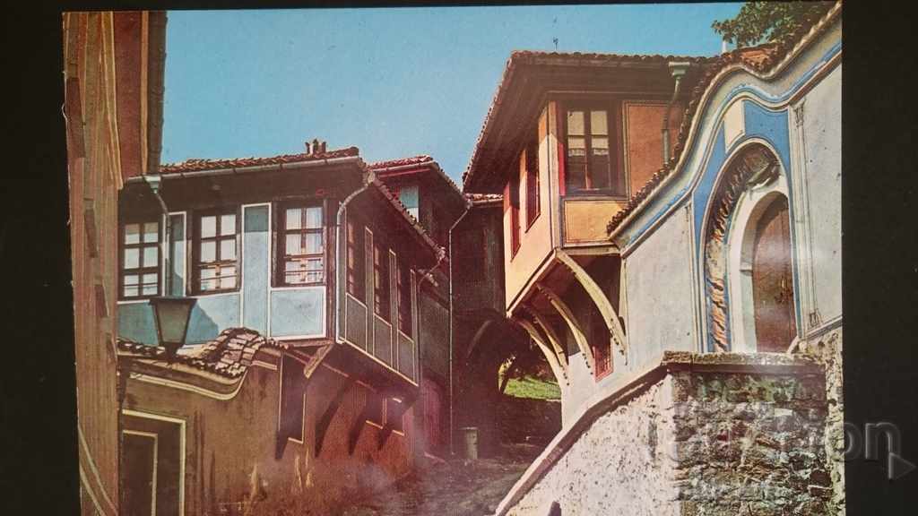 Carte poștală - Plovdiv, Orașul Vechi, strada Pulden