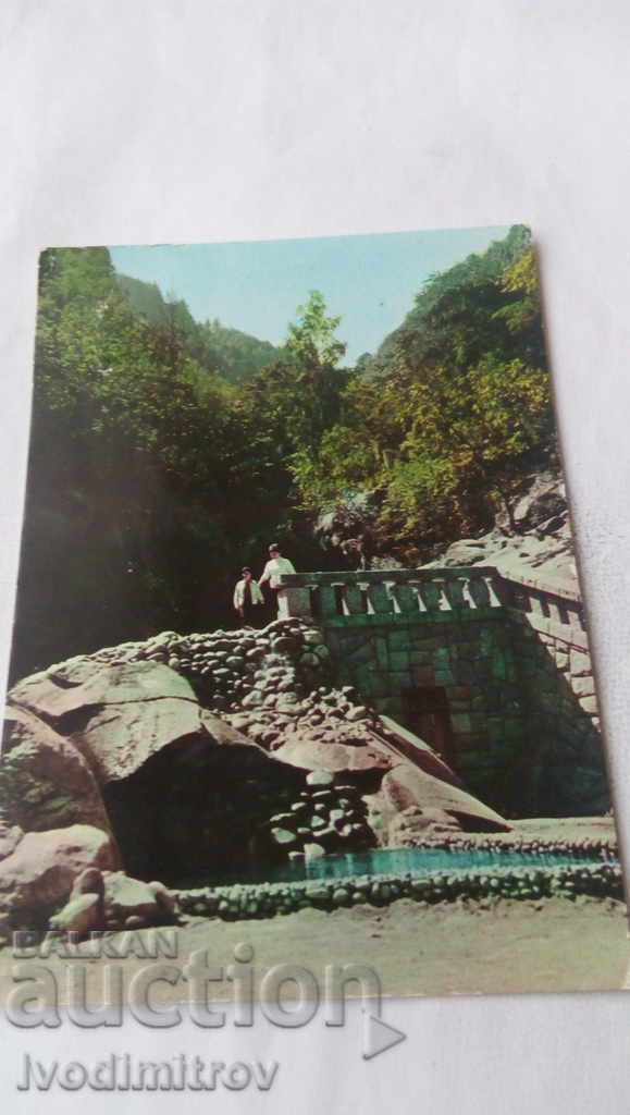 П К Курорт Георги Димитров Стълбището към водопада 1970