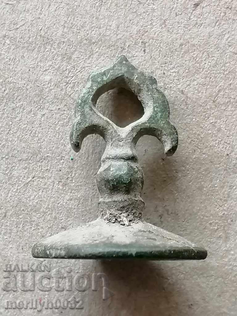 Old Ottoman bronze seal Unique with price 169.00 BGN | € 86.41 Old Ottoman bronze seal Unique with price 169.00 BGN | € 86.41