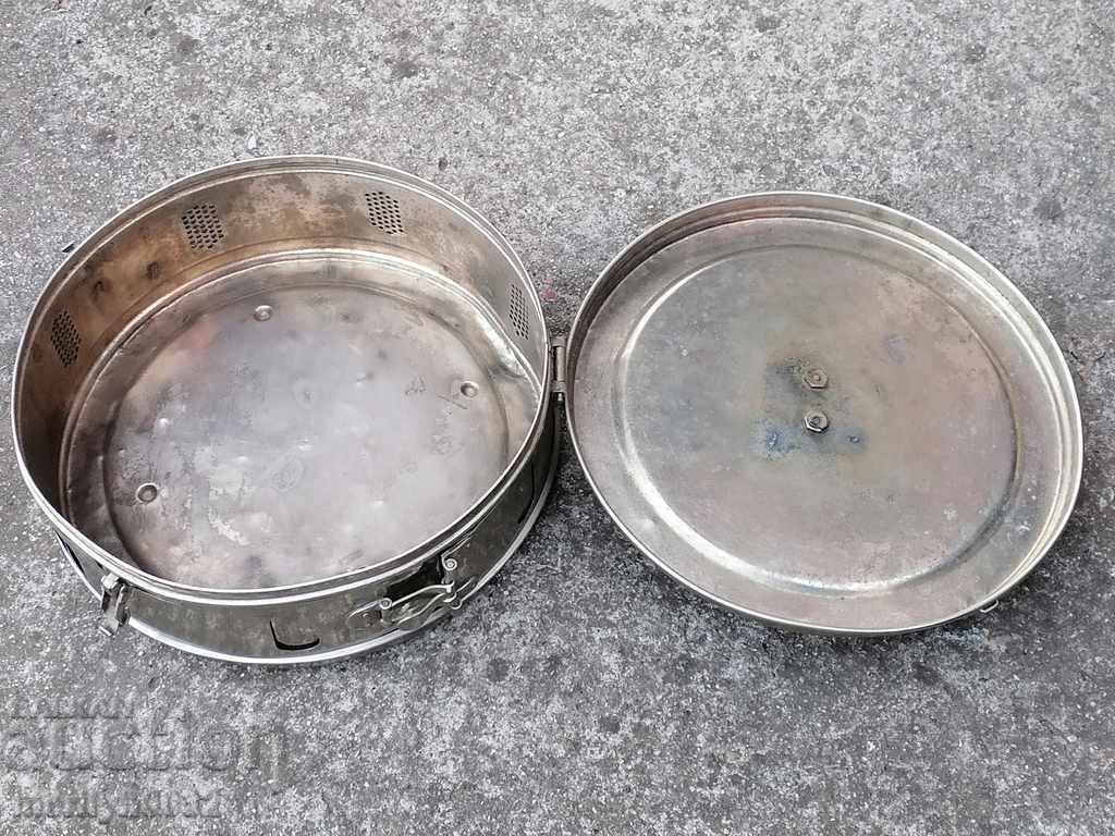 Old sterile drum sterilizer medical instrument - 6