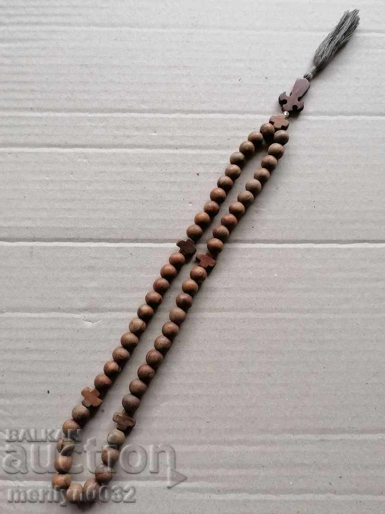 An old prayer rosary made of Lebanese cedar with price 48.00 BGN | € 24.54 An old prayer rosary made of Lebanese cedar with price 48.00 BGN | € 24.54