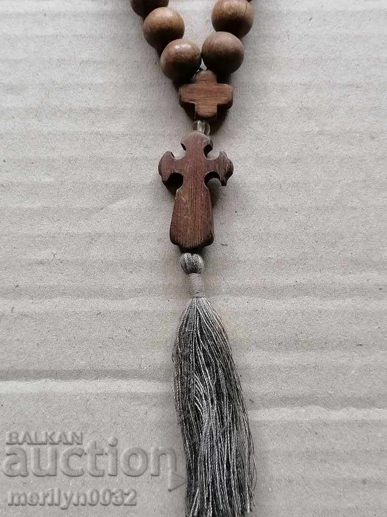 Auction An old prayer rosary made of Lebanese cedar Auction An old prayer rosary made of Lebanese cedar