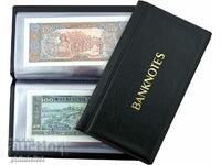 Schultz banknote album pocket for 20 banknotes