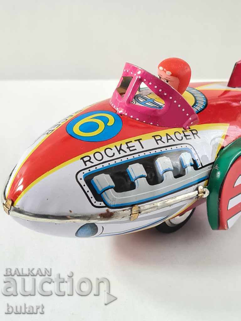 ROCKET RACER CHINA TOY NEW WITH BOX SPACE SHIP with price 120.00 BGN | € 61.36