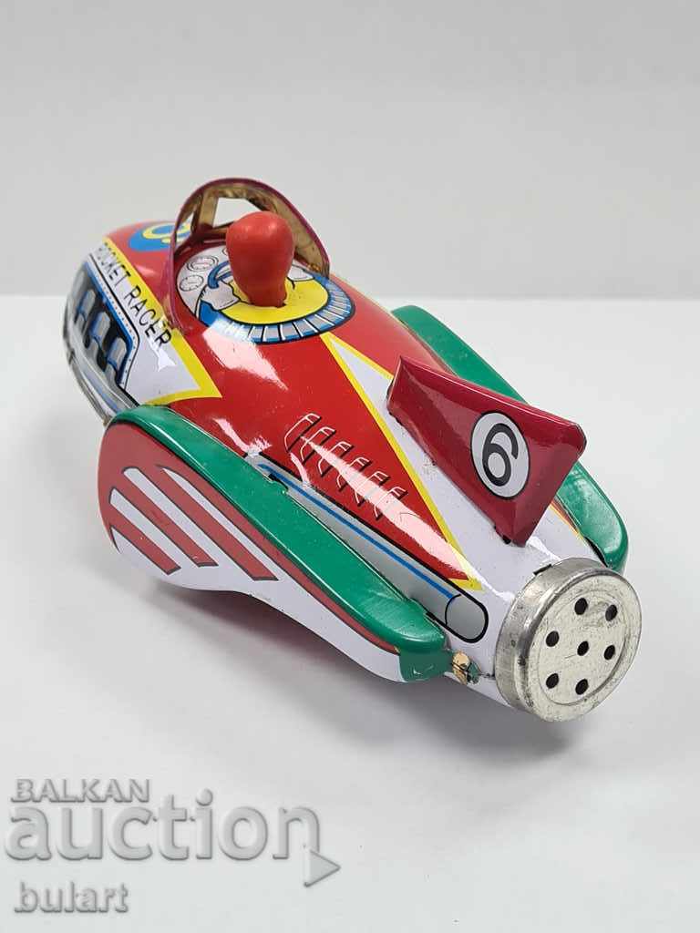ROCKET RACER CHINA TOY NEW WITH BOX SPACE SHIP - 5