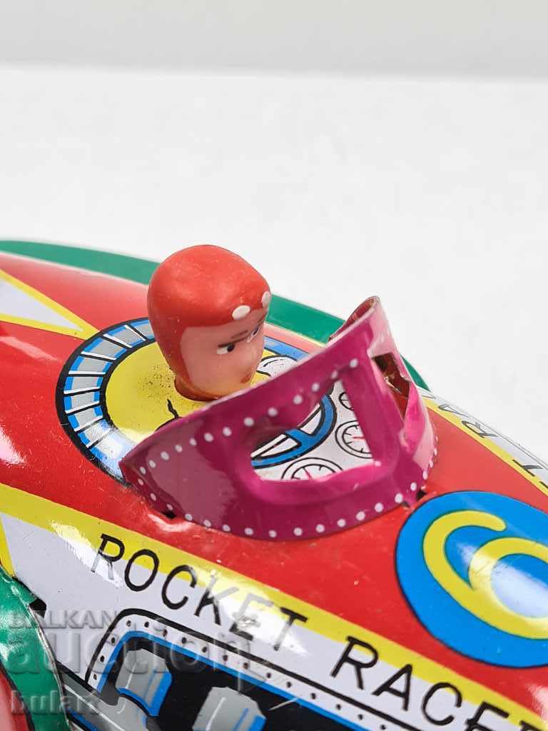 ROCKET RACER CHINA TOY NEW WITH BOX SPACE SHIP - 6