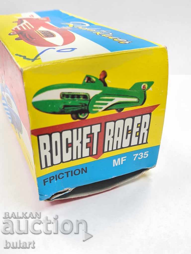 ROCKET RACER CHINA TOY NEW WITH BOX SPACE SHIP - 7