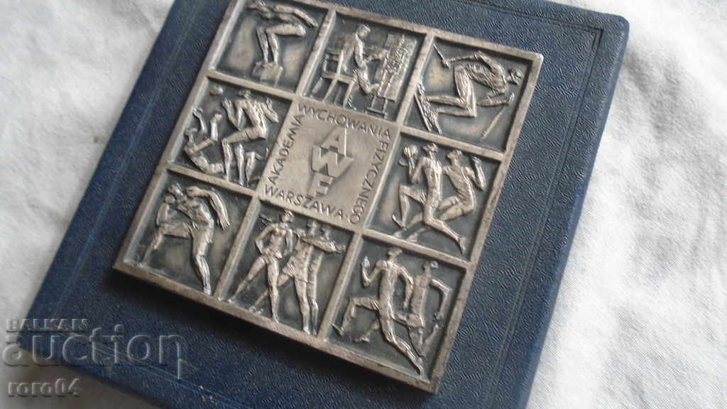 TABLE MEDAL - POLAND with price 25.00 BGN | € 12.78 TABLE MEDAL - POLAND with price 25.00 BGN | € 12.78