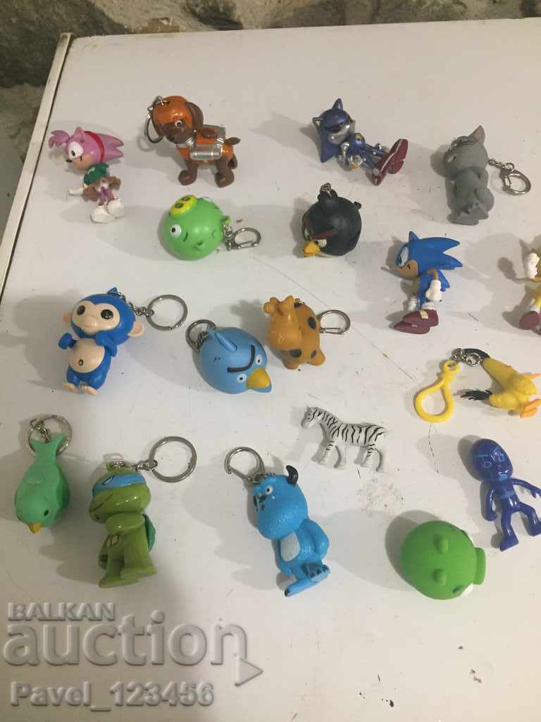 toy / keychain collection