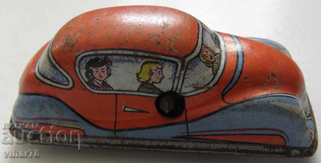 Mașinuță mecanică metalică - nu funcționează - nu are cheie