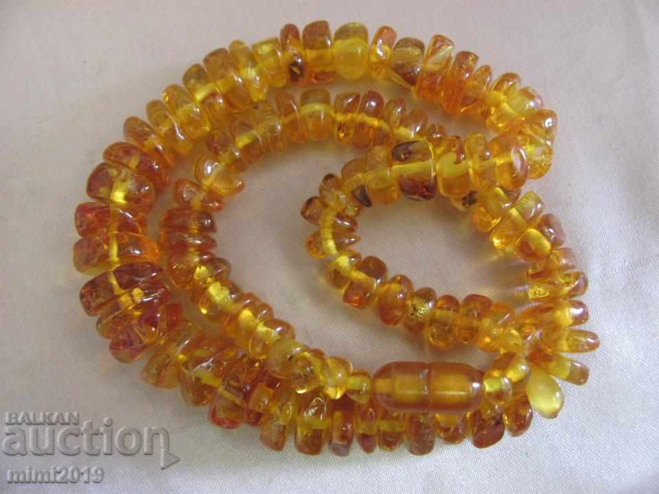 Vintage Women's Necklace, Necklace natural amber 29 gr. with price 78.00 BGN | € 39.88 Vintage Women's Necklace, Necklace natural amber 29 gr. with price 78.00 BGN | € 39.88