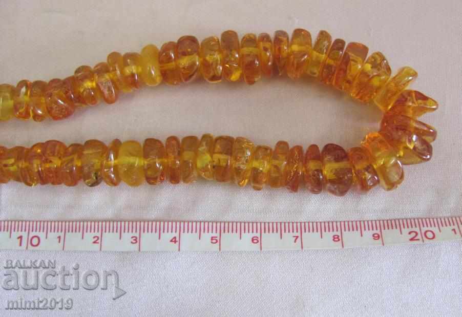 Vintage Women's Necklace, Necklace natural amber 29 gr. - 5 Vintage Women's Necklace, Necklace natural amber 29 gr. - 5
