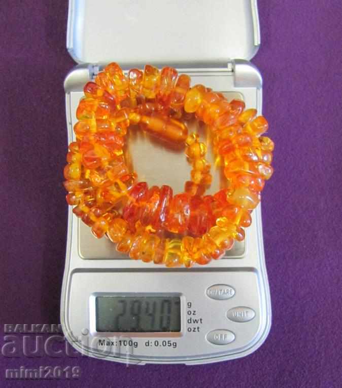 Vintage Women's Necklace, Necklace natural amber 29 gr. - 6 Vintage Women's Necklace, Necklace natural amber 29 gr. - 6