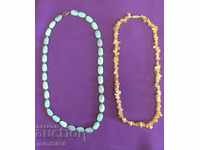Screw 2 pcs. Women's Necklaces, Necklace natural stones