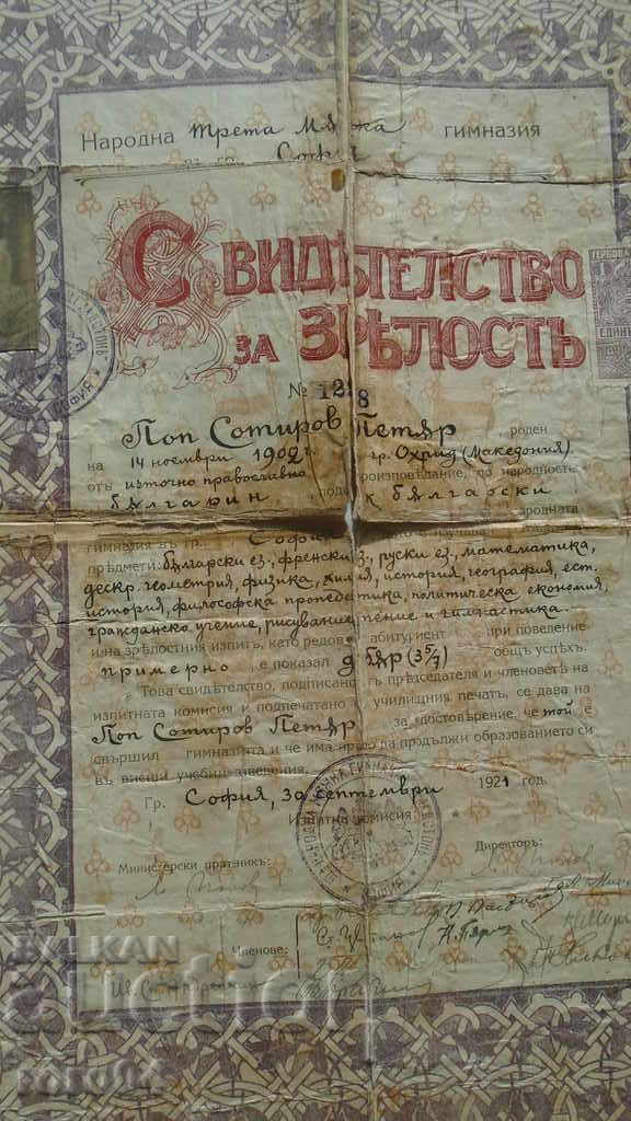 ARHITECT PETAR POPSOTIROV - GYURCHEV - ARHIVĂ - 7