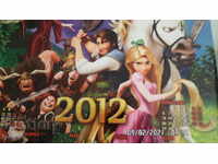 CALENDAR DE PERETE VECHI - RAPUNZEL