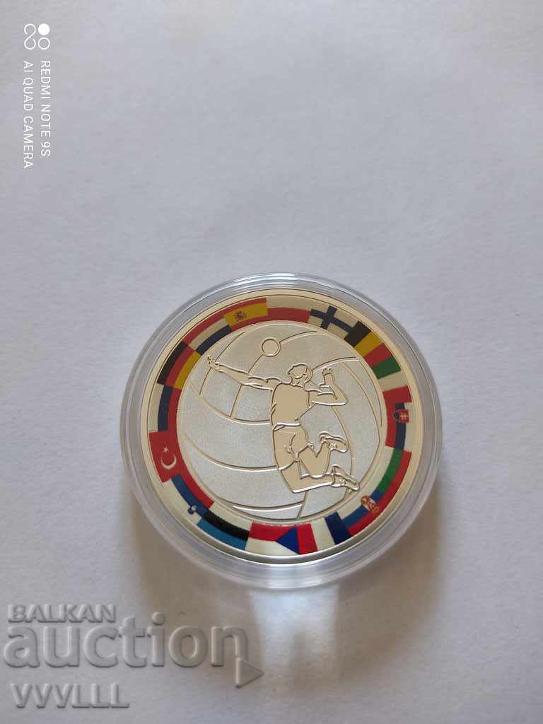 2017 1 dollar. NIUE. Coin with Bulgarian motif. Circulation 500 pcs.