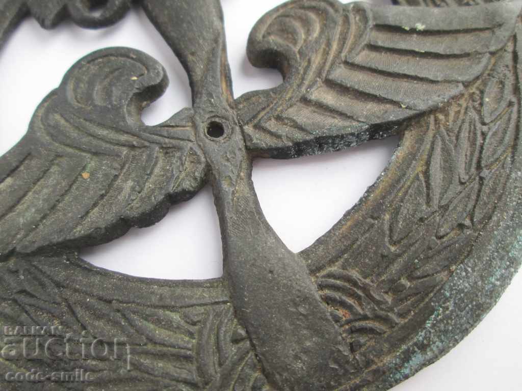 Delivery of Rare old sign aviation Air Force Air Force Kingdom Bulgaria