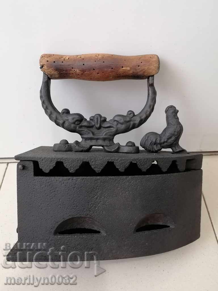 Auction Old iron on fire Auction Old iron on fire