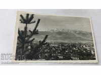 Postcard Pirdopa General view Gr. Paskov 1938
