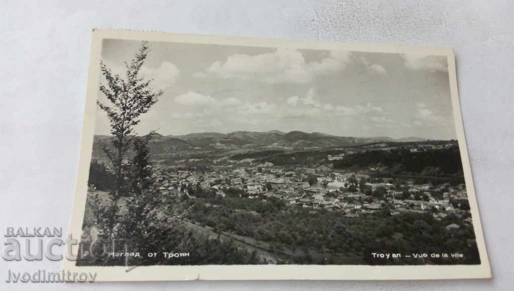 Postcard Troyan Vista 1955
