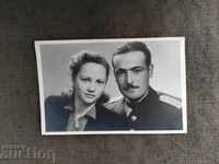 May 1945 military with his wife