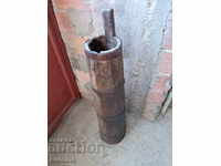 Old oil piston