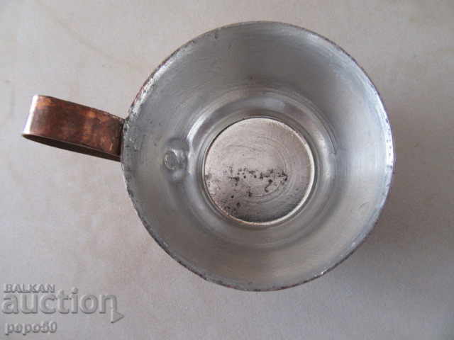 Auction COPPER TANNED CUP FOR HEATED BRANDY FROM SOCA Auction COPPER TANNED CUP FOR HEATED BRANDY FROM SOCA