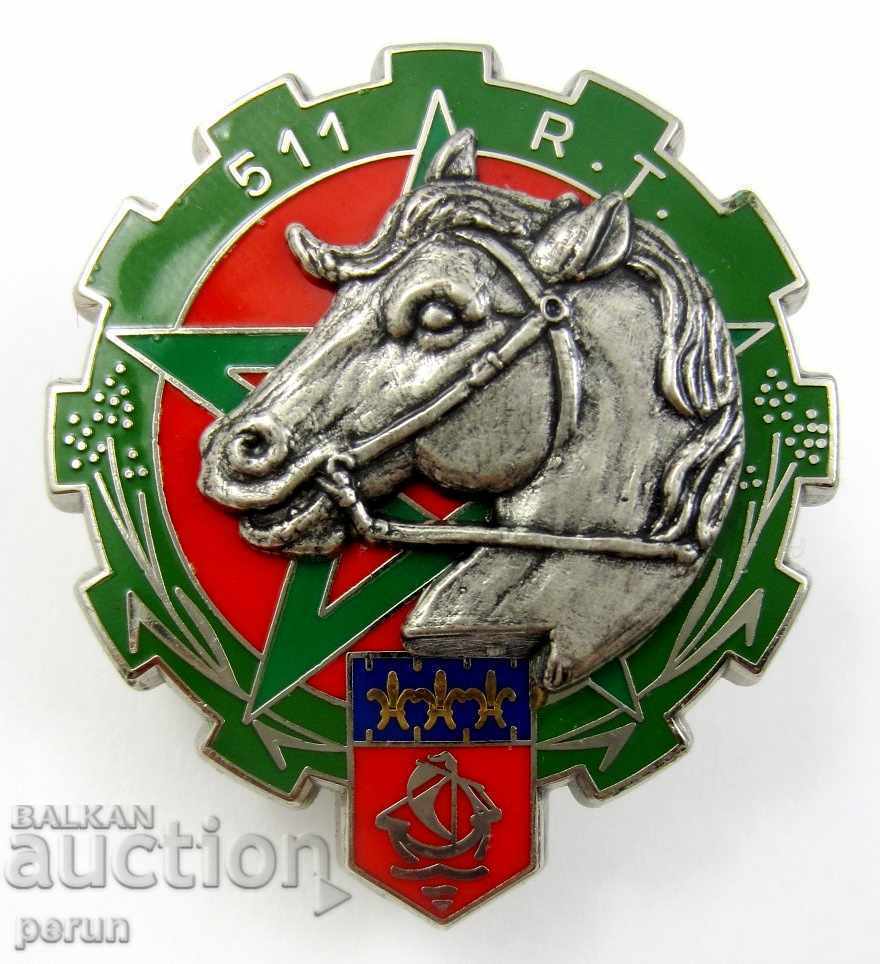 Auction  MILITARY INSIGNIA - TRANSPORT RAILWAY REGIMENT - FRENCH ARMY