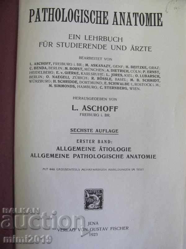 1923 Medical Book Pathological Anatomy Vienna with price 150.00 BGN | € 76.69 1923 Medical Book Pathological Anatomy Vienna with price 150.00 BGN | € 76.69